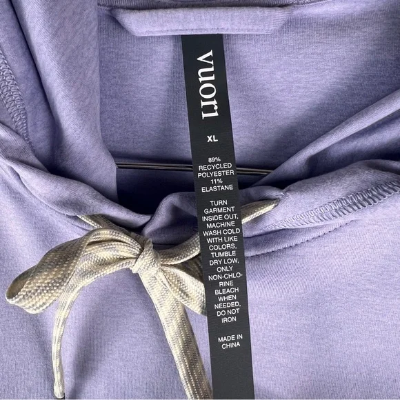 Vuori Halo Essential Hooded Jersey Sweatshirt - Picture 2 of 3